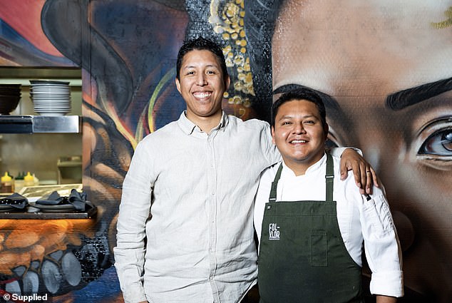 Co-owners Luis Guzman (left) and Hector Chung (right, who left three months ago) dedicated themselves to the culinary business to make Sydney residents fall in love with Peruvian food