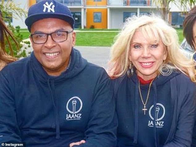 Jaanz and his wife Lynn (pictured) opened Singing the Art of the Heart Studios in Queensland, offering 'top-level vocal coaching and industry advice'