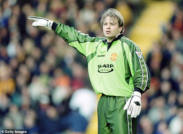 Scholes claims Mark Bosnich (above) was 'so unprofessional' and 'couldn't kick a football'