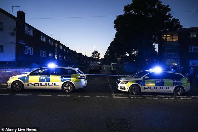 Police were called to the scene around 4pm on Thursday. Two teenage boys were arrested and later charged with murder