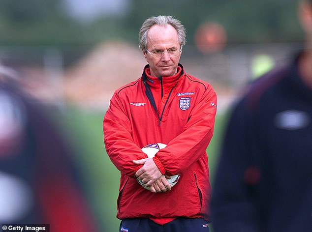 Eriksson made a total of 67 appearances for England, managing the team from 2001 to 2006