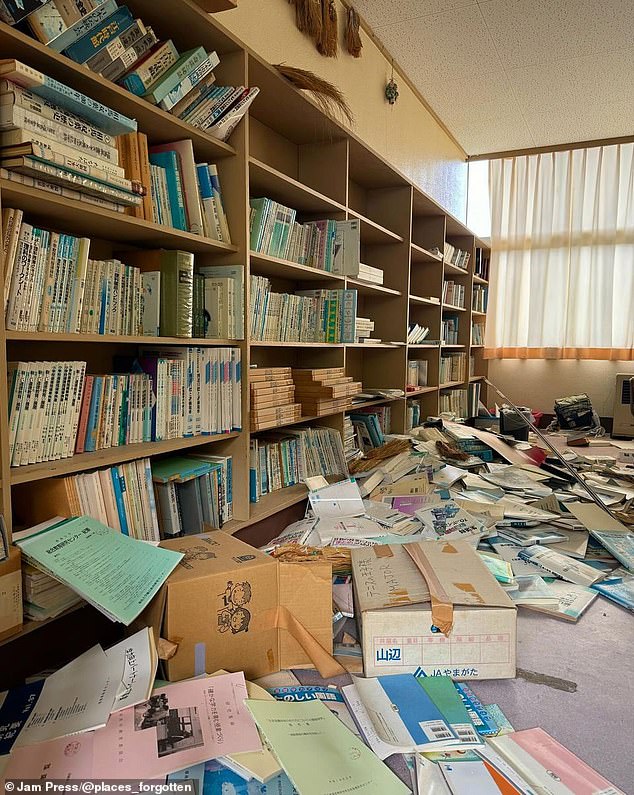 Teachers and students left the school and never returned after the 2011 Tohoku earthquake that killed 18,000 people