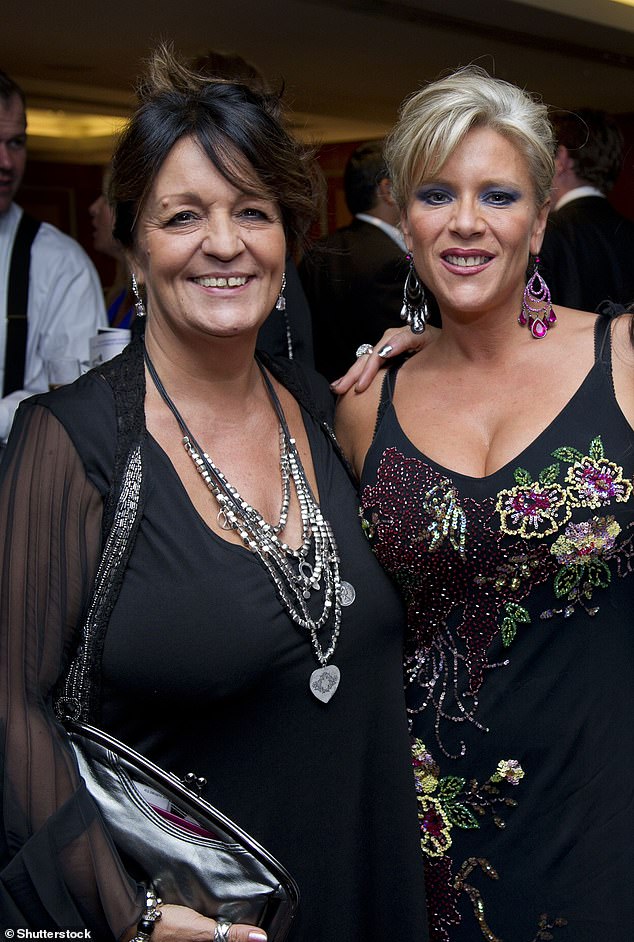 Sam's marriage to Linda came six years after she lost her beloved friend of 12 years, Myra Stratton, to cancer [pictured together in 2010]