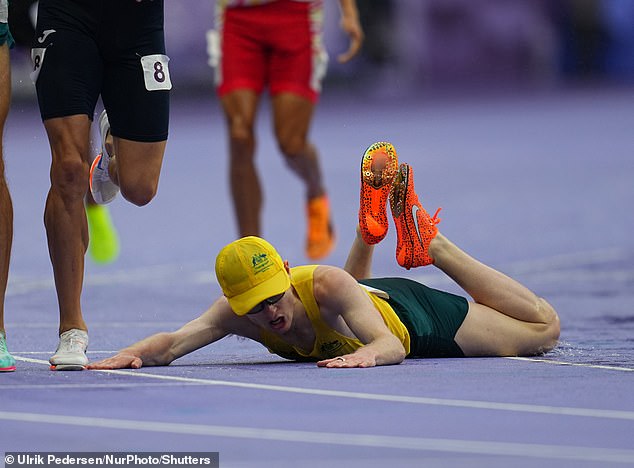 The Australian runner finished fourth by 0.01 seconds in the 1500m final