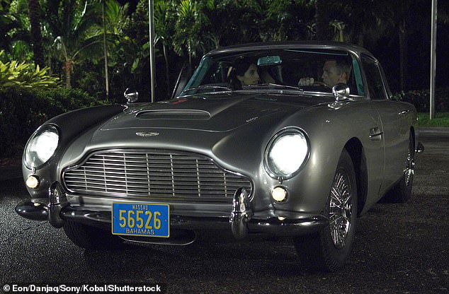 Daniel drove a number of Aston Martins during his time as the iconic spy, starting with his first appearance in Casino Royale (pictured) through to his final turn in 2021.