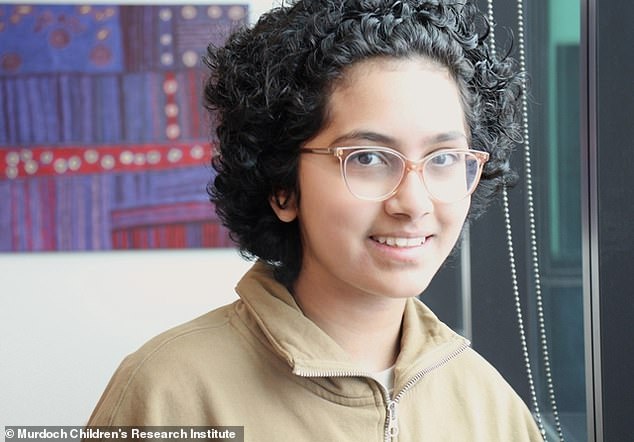 The findings, published in Nature Biotechnology, could ultimately benefit patients like Riya Mahajan (pictured), who was diagnosed with the life-threatening blood disease aplastic anemia at age 11.