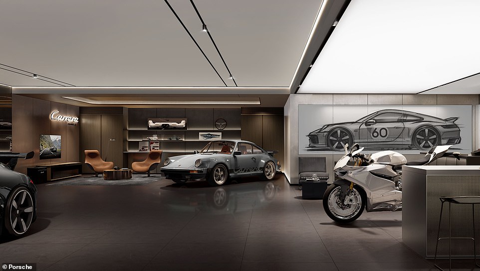 The property wouldn't be able to bear the Porsche name if the owners' cars weren't pampered too. That's why the 21 floors will feature a number of 'Passion Spaces' where residents can store their beloved car collections among works of art.