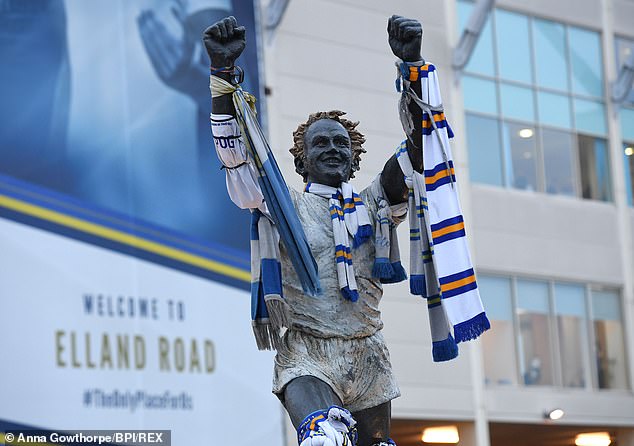 The statue of Bremner outside Elland Road, with one now planned for his birthplace Raploch