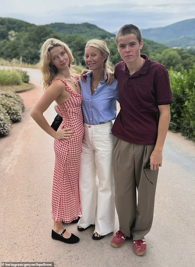 Paltrow, who shares Apple and son Moses, 18, (pictured) with ex-husband Chris Martin, will star opposite Chalamet in the upcoming film directed by Josh Safdie. Her role has not been specified