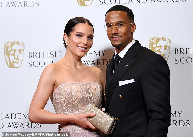 Helen previously spoke about her dating struggles following her split from ex-fiancé Scott Sinclair; pictured in 2019