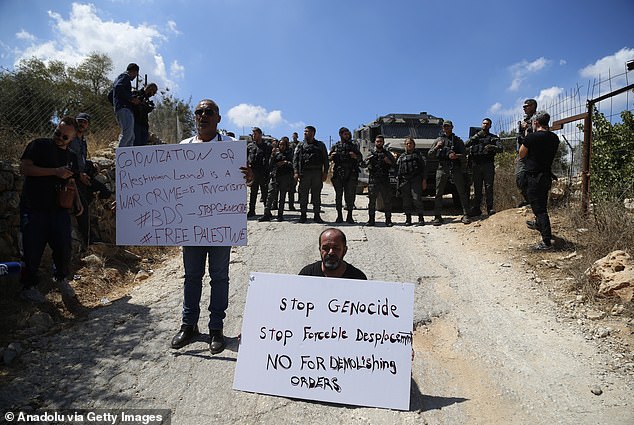 Palestinians have warned of increasing attacks by armed settlers who they say are often backed by the military and forcibly removing them from their homes.