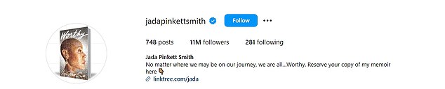 1725416980 983 Jada Pinkett Smith sets her Instagram account to private after