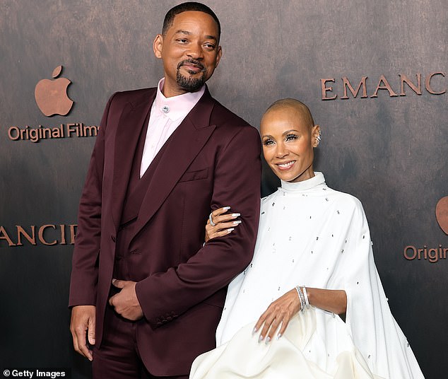 The Baltimore-born star was photographed in LA in 2022 with her estranged husband Will Smith, 55