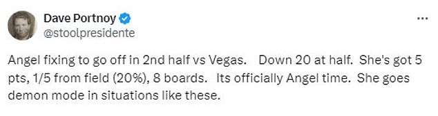 Dave Portnoy, one of Reese's biggest critics, couldn't resist sticking the knife in Reese's head