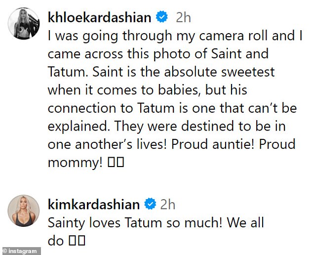 1725426309 973 Khloe Kardashian says nephew Saint eight has a connection with