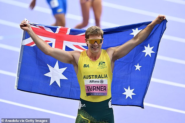 Turner's gold medal was Australia's first on the track at these Games