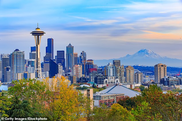 Home to Seattle, better known as the Emerald City, the site of the 1962 World's Fair and the Space Needle (pictured) are popular tourist destinations