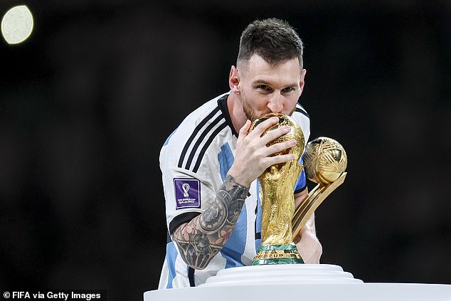 Messi won the World Cup in 2022 and Ronaldo has not ruled out going to a sixth World Cup in two years