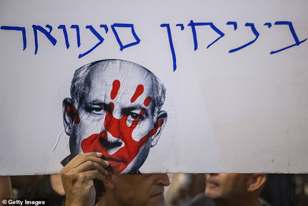 This comes as Israel is hit by a wave of mass protests against Prime Minister Benjamin Netanyahu and his conduct of war since the Hamas terror attack last October.