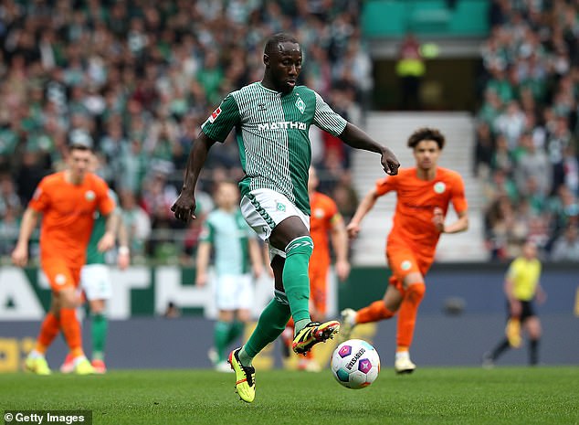 However, Keita has struggled at Werder Bremen and could be on his way to Istanbul Basaksehir