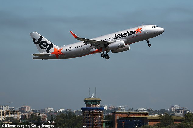 Jetstar has compassionately waived any additional charges for changing the name on the ticket (stock image)