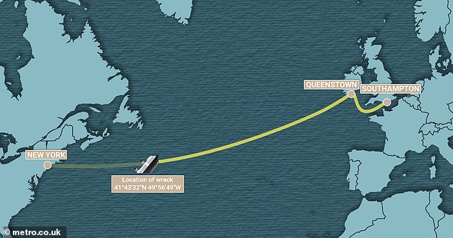 For the past 110 years, the wreck of the Titanic has lain 350 nautical miles off the coast of Newfoundland, Canada