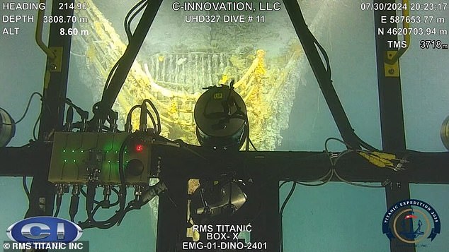 Continued visits to the Titanic's wreck site could hasten the ship's demise as changes in the water column push and pull on the fragile structure.