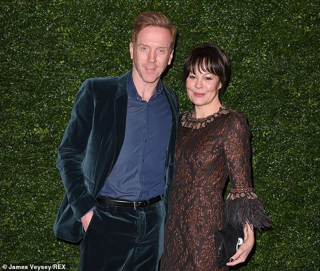 Helen McCrory was married to actor Damian Lewis since 2007 and had two children with him: daughter Manon, 14, and 13-year-old son Gulliver (the couple are pictured in February 2020)