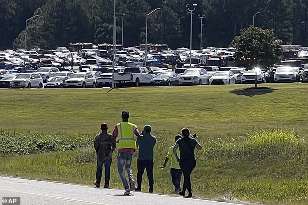 NBC reports that two people were killed and at least four others were injured in the tragedy in Winder, Georgia