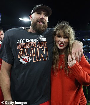 Taylor Swift and Travis Kelce