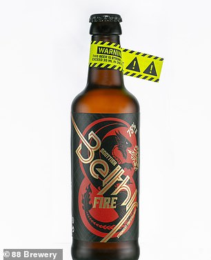 Beithir Fire retails for £45.95 for a 330ml bottle and features a fire-breathing dragon on the label – a nod to its namesake