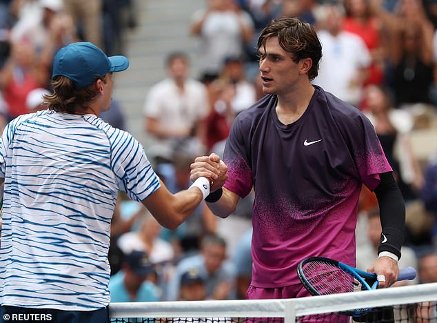 Draper defeated 10th-seeded Australian Alex de Minaur 6-3, 7-5, 6-2 in the quarterfinals on Wednesday