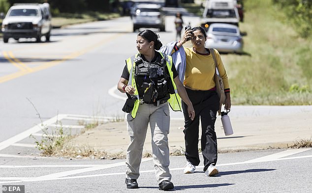 Horrifying details have emerged from inside classrooms showing the chilling chaos students endured as gunfire rang out this morning