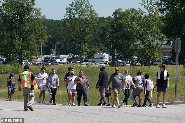 Terrified students said they heard screams from the hallway