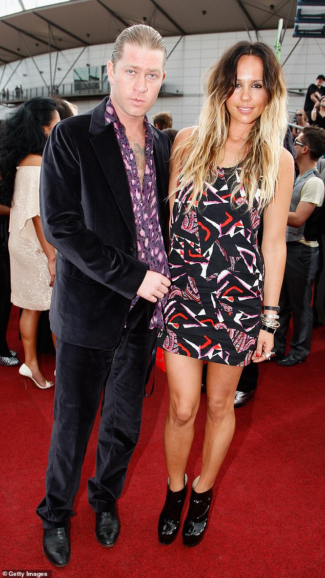 Ksubi fashion designer Dan and Pip were Australia's fashion 'It' couple in the early 2000s. Pictured here on the red carpet for the 2008 ARIA Awards