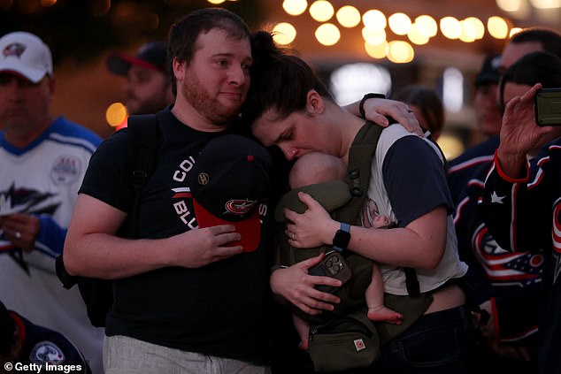 Thousands of people came to the Nationwide Arena to pay their respects to Johnny and Matthew