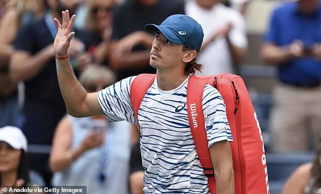 In the hunt for a place in the semi-finals, the Australian was defeated in three sets by British star Jack Draper