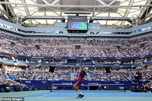 Draper, who hit 11 aces against De Minaur, has not dropped a single set at the US Open this year