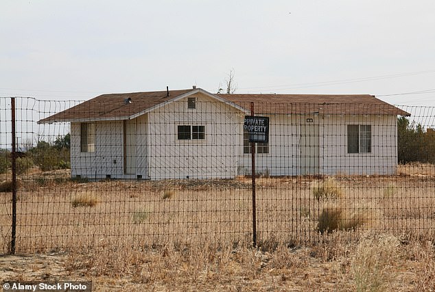 The Lake Los Angeles home where Hubbart stayed during his final release in 2014