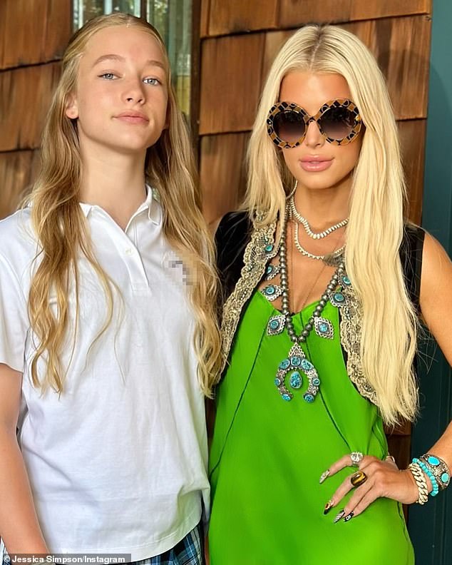 The former pop star's eldest child is technically taller than her when she's not wearing heels