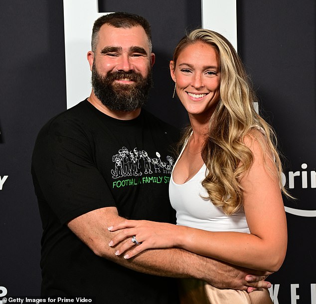 Jason and Kylie Kelce have been married since 2018 and now have three daughters together