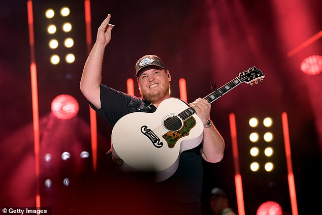 This is the second time in the past three years that Luke Combs has headlined the festival; seen in 2019