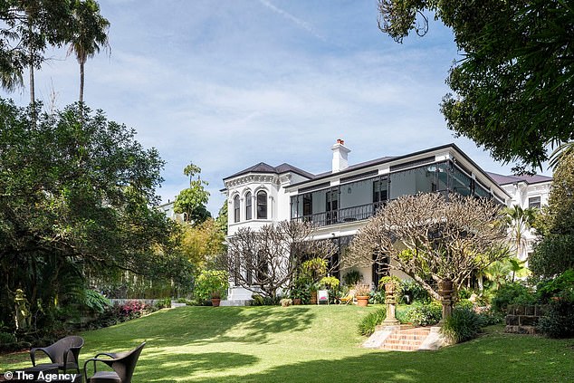 Cruise and Kidman were guests of director Baz Luhrmann, who previously owned the sprawling estate that is now for sale for $40 million. (Pictured)