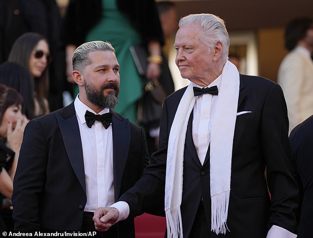 His film's controversial cast includes Shia LaBeouf and Jon Voight. Coppola explained that he wanted the diverse and divided group to 