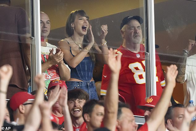 Taylor Swift made a triumphant return to Arrowhead Stadium, where she watched alongside Kelce's parents