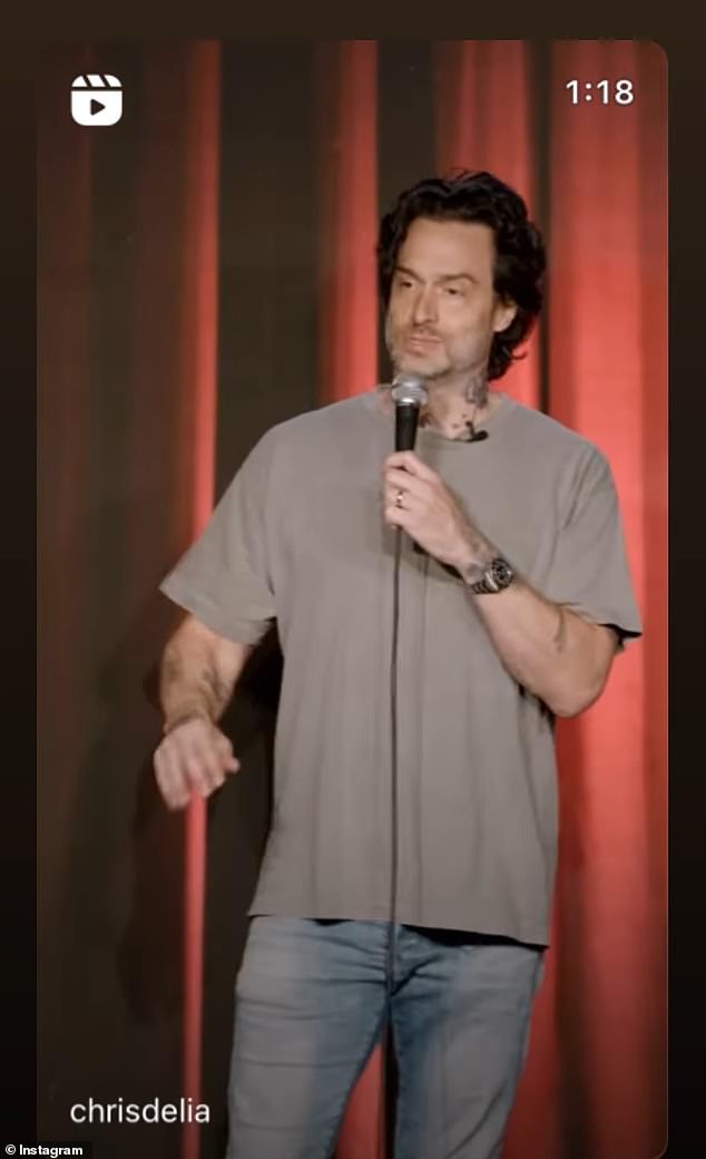 1725598735 841 Chris Delias stand up show is interrupted by a man having