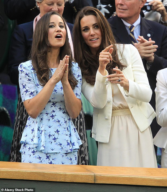 Pippa has always been a staunch supporter of her sister Kate, the pair were pictured together watching tennis in 2012