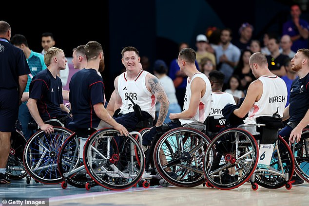 Bywater is part of the British men's team that has again reached the semi-finals of the Paralympic Games