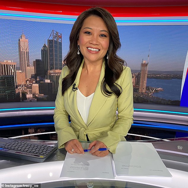 Tracy left her role as a newsreader on the Today Show in 2020 when she moved back to Perth from Sydney to be with her elderly parents during the Covid-19 pandemic.