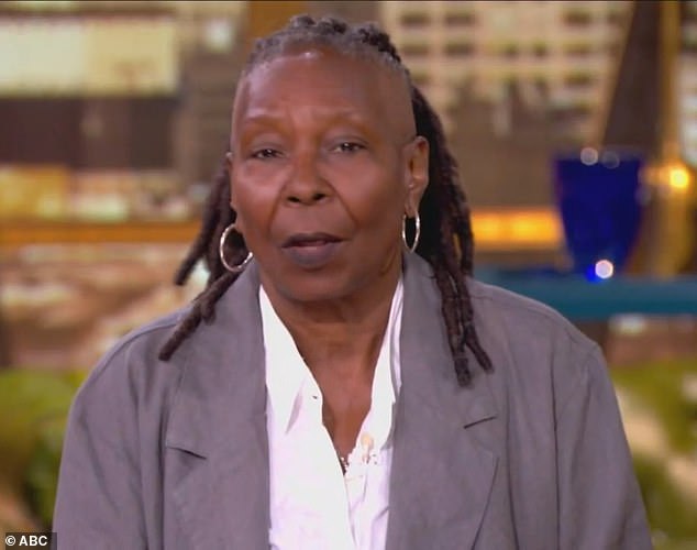 Whoopi Goldberg interrupted the panel to acknowledge the families who lost their loved ones in the horrific attack